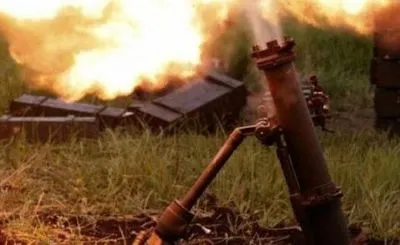 Боевики дважды обстреляли из минометов позиции сил АТО в Зайцево