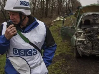 Наблюдателей ОБСЕ сегодня не допустили на участки разведения на Донбассе