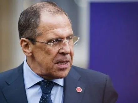 С.Лавров назвал "неприличной" тему санкций против РФ через Сирию