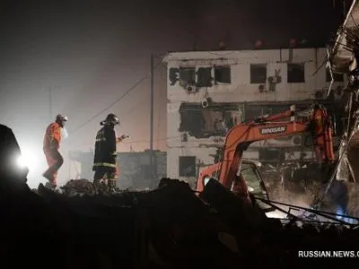 Число жертв взрыва в Китае достигло 14 человек