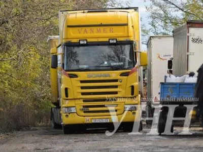 Очередь из грузовых автомобилей образовалась на границе с Румынией