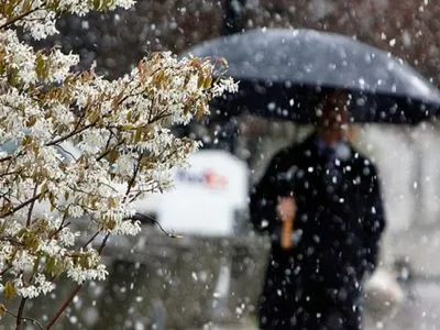 Синоптики обещают мокрый снег в Киеве