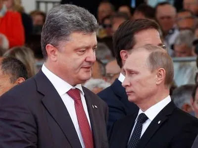В.Путин поддержал инициативу П.Порошенко о введении полицейской миссии ОБСЕ на Донбассе