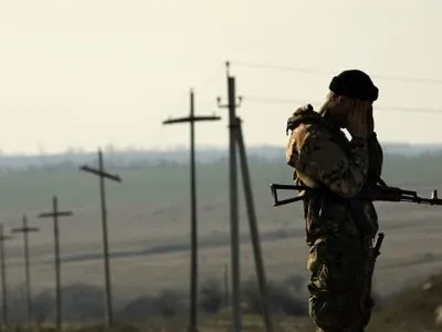 За прошедшие сутки в зоне АТО погиб украинский военный