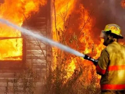 В результате пожара в Луганской области погиб мужчина
