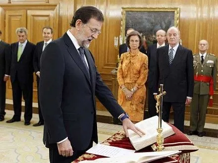 Новий прем’єр-міністр Іспанії М.Рахой склав присягу
