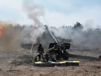 В ВСУ прошли соревнования на лучшее артиллерийское подразделение