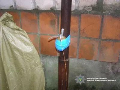 Житель Ровенской области обнаружил гранату на телевизионной антенне
