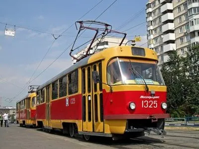 Трамвай наехал на пешехода в Одессе