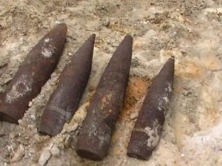 Тридцять снарядів часів минулих війн знайшли на приватному подвір'ї у Запоріжжі