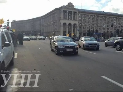 Движение по улице Крещатик в Киеве восстановлено