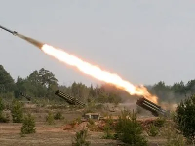 Боевики выпустили 30 реактивных снарядов по позициям АТО в Крымском