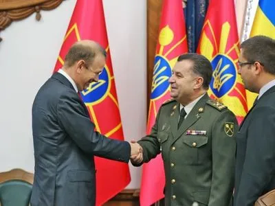 Министр обороны Украины встретился с Послом Эстонской Республики