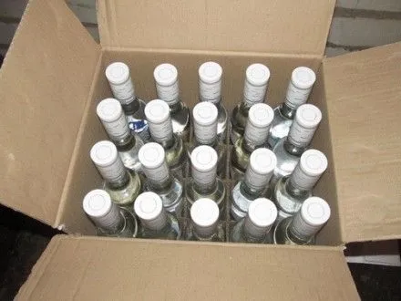 В Луганской области задержали автомобили, которые перевозили алкоголь с фальшивыми документами