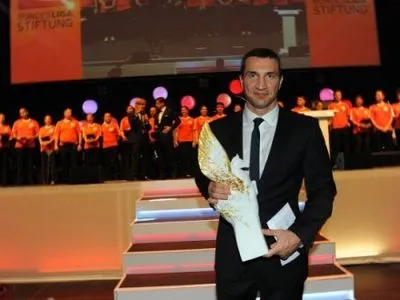 В.Кличко получил немецкую награду "Спортсмен с сердцем"