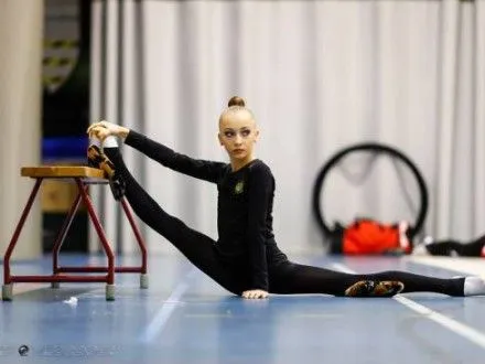 Украинская гимнастка К.Пограничная получила четыре "золота" на турнире в Бельгии