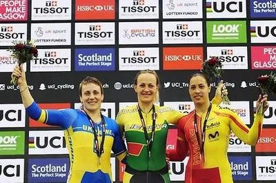 Представники України завоювали три медалі на Кубку світу з велотреку