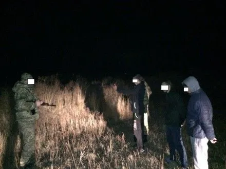 На Одещині затримали шістьох порушників кордону