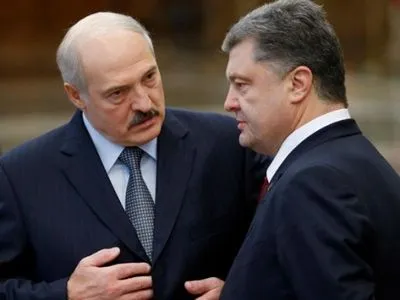 О.Лукашенко та П.Порошенко домовились про особисту зустріч до кінця року