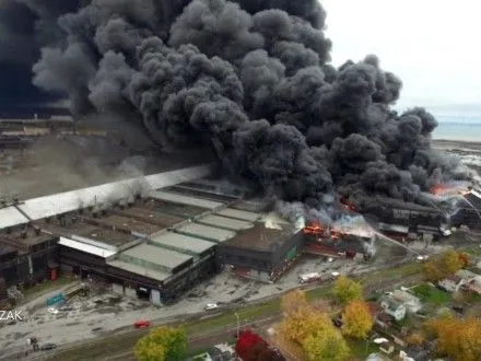 Пожежа спалахнула на сталеварному заводі у Нью-Йорку