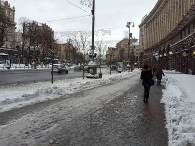 Снег в Киеве начнут вывозить сегодня ночью