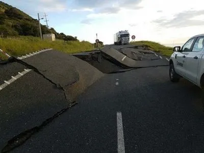 Из-за землетрясения в Новой Зеландии прорвало дамбу