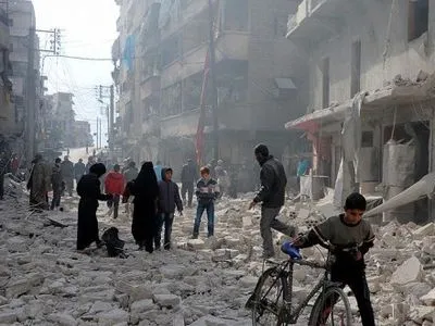 Внаслідок авіаударів по Алеппо загинуло 42 мирних мешканця