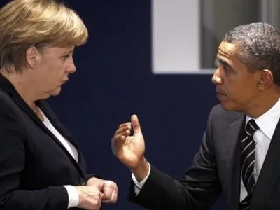 Б.Обама обговорив із А.Меркель збереження санкцій проти РФ