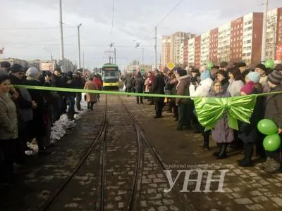 У Львові запустили трамвайну лінію на мікрорайон Сихів