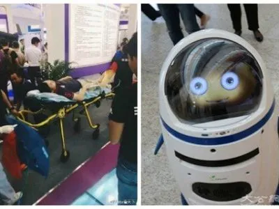 В Китае робот "напал" на человека - СМИ