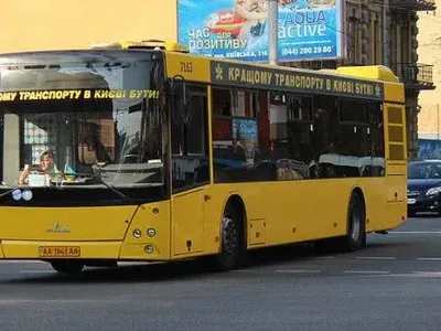Завтра в Киеве будет изменены маршруты автобусов № 61 и № 98