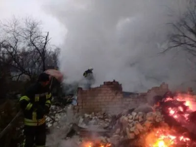 Дачный кооператив горел на Киевщине