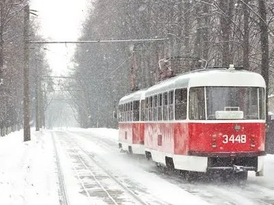Движение киевских трамваев №28 и №33 ограничат до 30 ноября