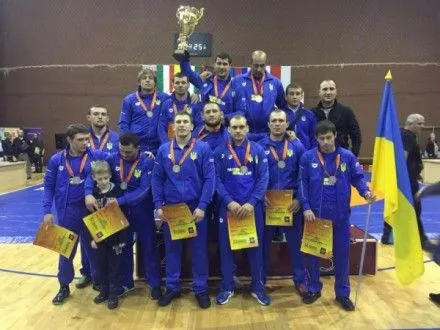 Збірна України з греко-римської боротьби здобула "срібло" на Кубку Європейських націй
