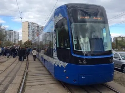 В Киеве новый трамвай Peso будет курсировать от Борщаговки до ул. Старовокзальной