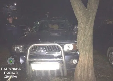 П'яного водія-втікача затримали на Дніпропетровщині
