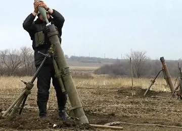 Бойовики з мінометів обстріляли позиції ЗСУ на Луганщині