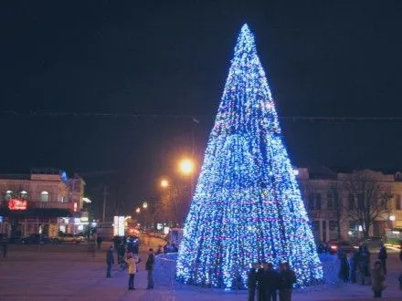 На новорічну ілюмінацію в Сімферополі витратили близько 7 млн рублів