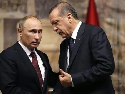 В.Путин и Р.Эрдоган в телефонном разговоре обсудили ситуацию в Сирии