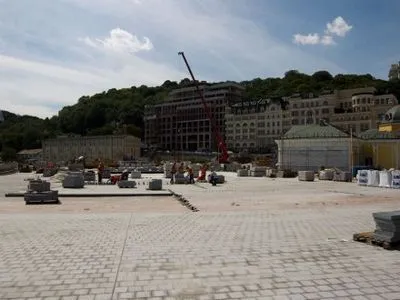 В.Кличко: реконструйовану Поштову площу відкриють у травні 2017 року