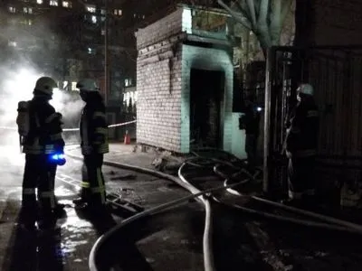 Пожар на коллекторе в Киеве не повлиял  на электроснабжение и инфраструктуру - ГосЧС