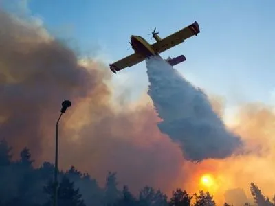 Украинские самолеты совершили первый вылет для тушения пожаров в Израиле