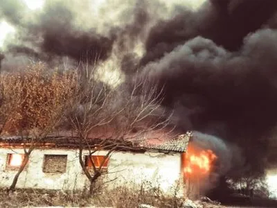 Пожежа сталася на недіючій фермі на Тернопільщині