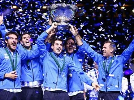 Сборная Аргентины впервые в истории победила на Кубке Дэвиса