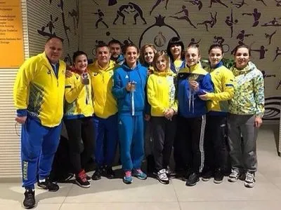 Сборная Украины завоевала пять медалей с борьбы на турнире в Баку