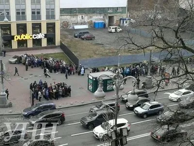 Активісти знову зібрались у центрі Києва
