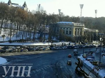 Пробки В Киеве достигли пяти баллов