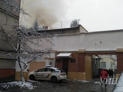 Пожар в Ужгородском СИЗО ликвидировали