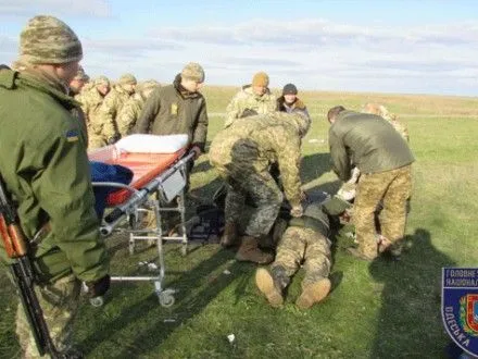 Военнослужащий получил ранения во время стрельб на полигоне в Одессе