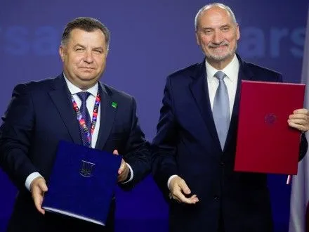 Украина и Польша подписали соглашение о сотрудничестве в сфере обороны
